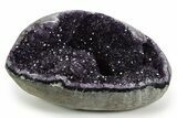 Sparkly Deep-Purple Amethyst Geode - Uruguay #342716-1